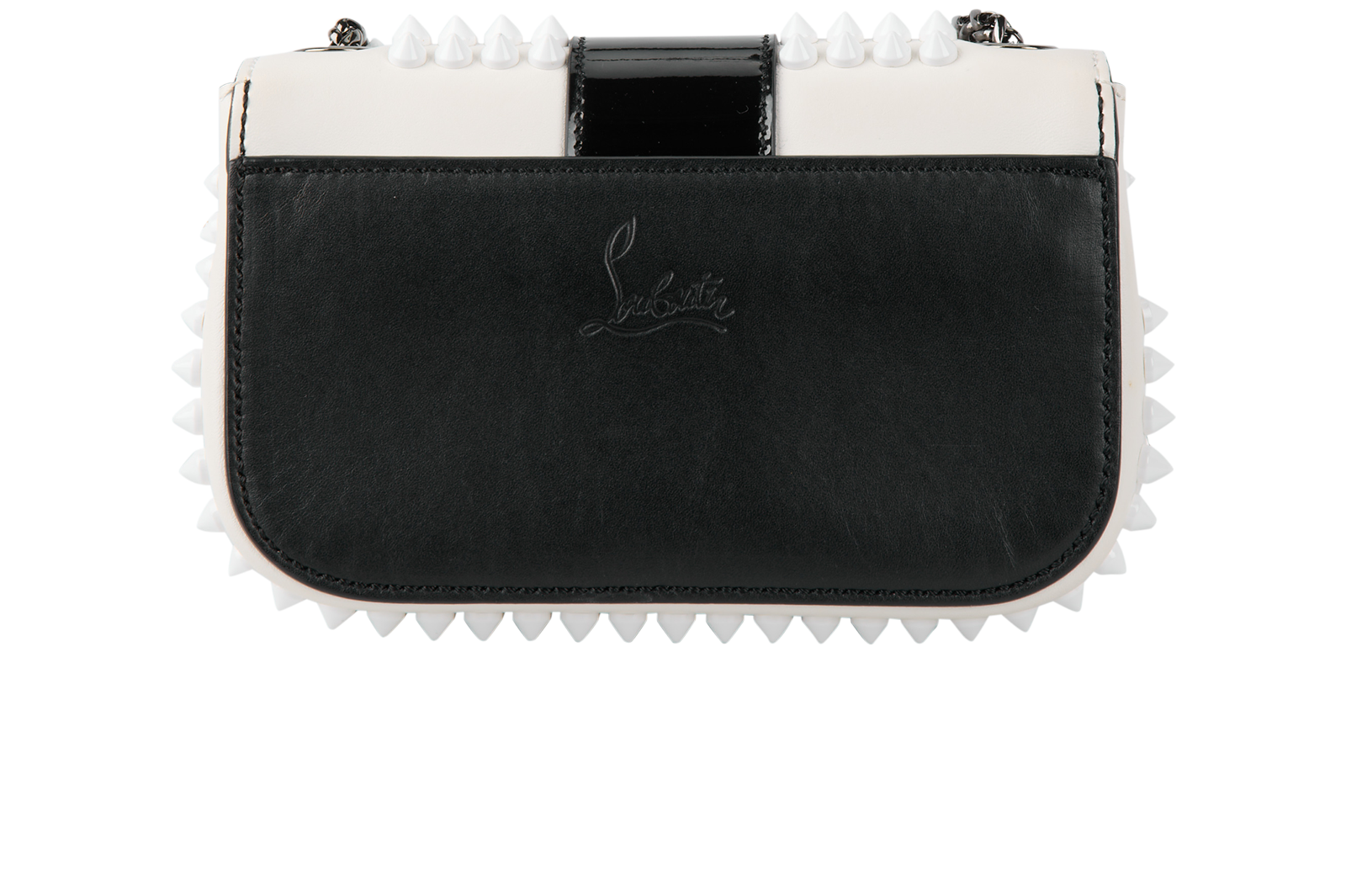 Sweet Charity Spikes Crossbody, &pound;520, Handbags, White, Leather, Back view